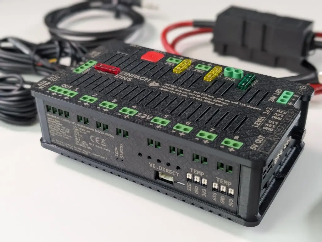 E1NS Komplettset mit Batterieanschluss und Zubehör